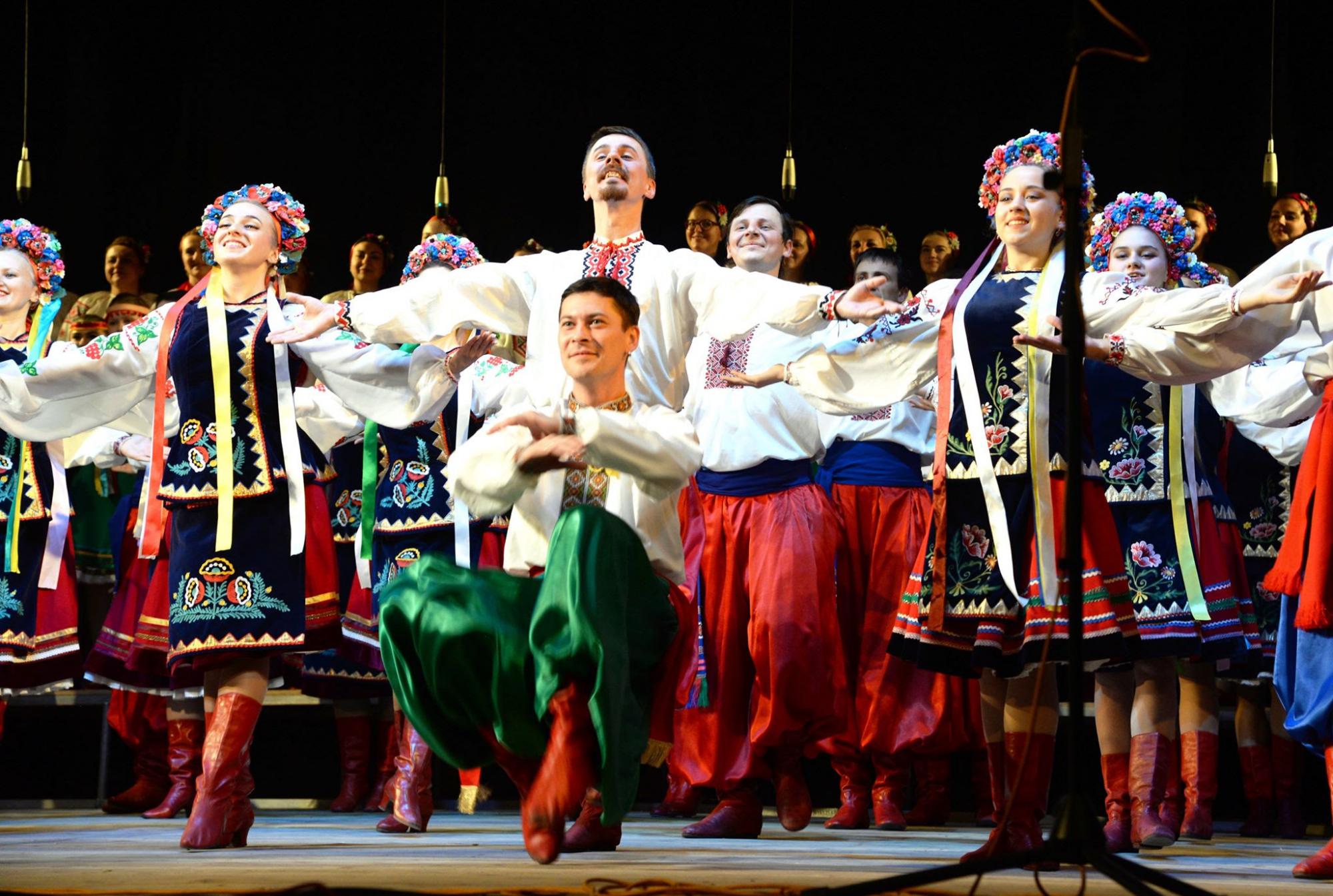 Знаменитый детский ансамбль "Свiтанок" отпраздновал свой 65-летний юбилей звездным концертом